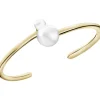 CALVIN KLEIN Armreifen-Pearly yellow M KJCEJF14010M