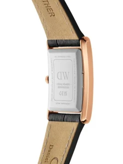 Daniel Wellington Damenuhren-Bound 32 mm Black Crocodile roseg. DW00100693