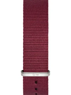 Daniel Wellington Uhrenarmbänder | Zubehör-CL Nato Roselyn silb 18 DW00200212
