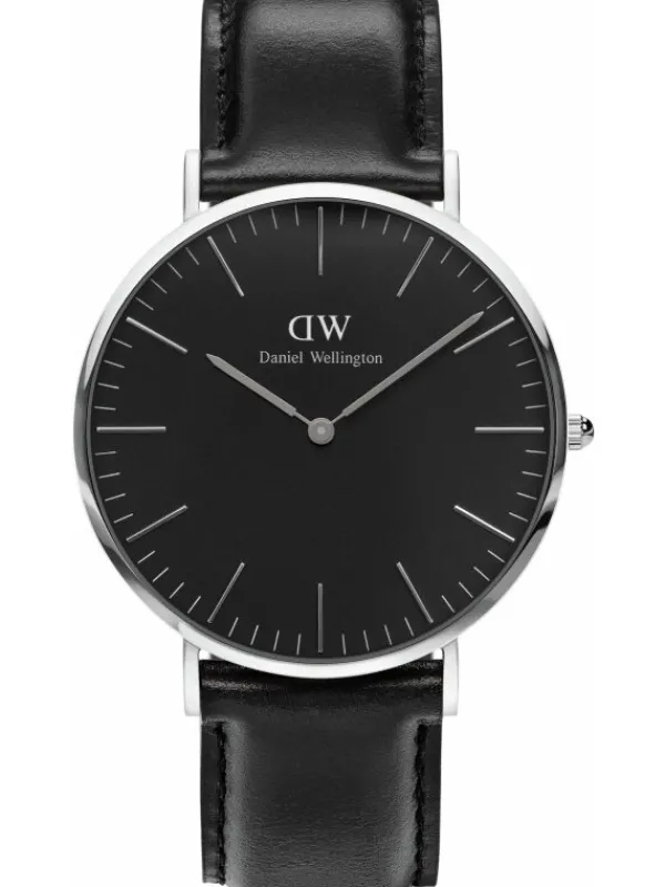 Daniel Wellington Herrenuhren-Classic Bl Sheffield silberf. 40 DW00100133