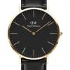 Daniel Wellington Herrenuhren-Classic 40 Sheffield G Black DW00100544