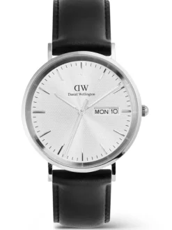Daniel Wellington Damenuhren-Classic Day Display Sheffield silberf. DW00100832