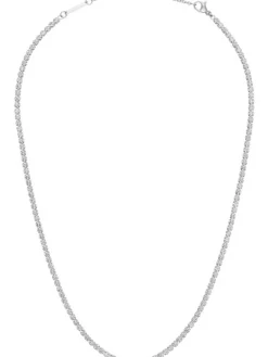 Daniel Wellington Halsketten + Collier-Classic Tennis Necklace silberf. DW00400389