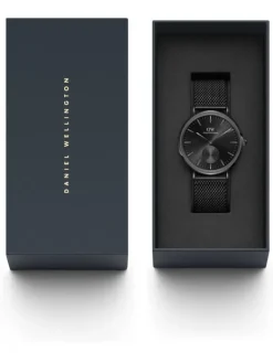 Daniel Wellington Herrenuhren-CLASSIC MULTI-EYE Ashfield Onyx 40mm DW00100714