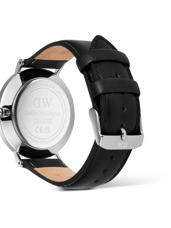 Daniel Wellington Damenuhren-Classic Day Display Sheffield silberf. DW00100832