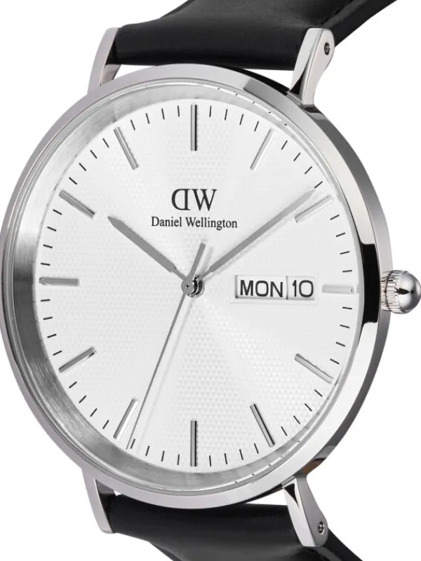 Daniel Wellington Damenuhren-Classic Day Display Sheffield silberf. DW00100832