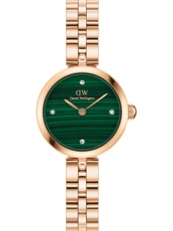 Daniel Wellington Damenuhren-ELAN Lumine 22mm Rosegoldf. Malachite DW00100721
