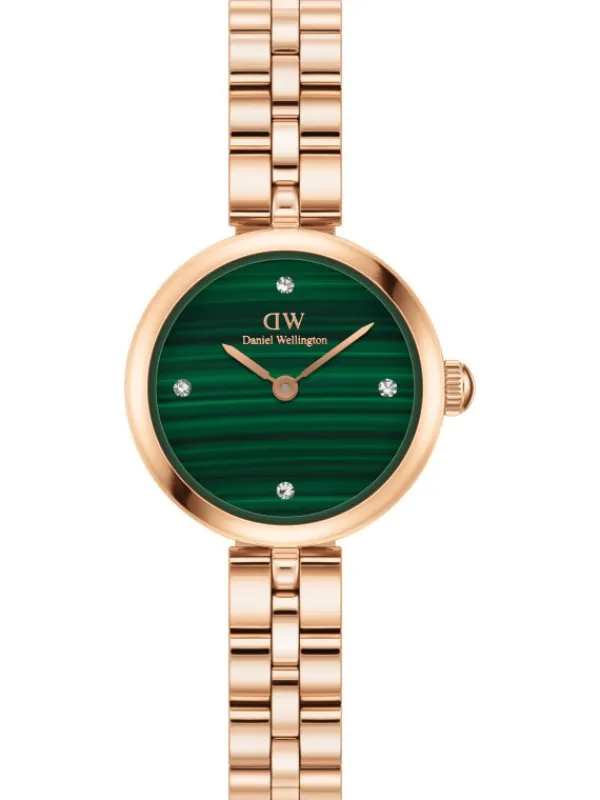 Daniel Wellington Damenuhren-ELAN Lumine 22mm Rosegoldf. Malachite DW00100721