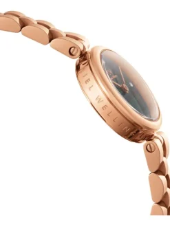 Daniel Wellington Damenuhren-ELAN Lumine 22mm Rosegoldf. Malachite DW00100721
