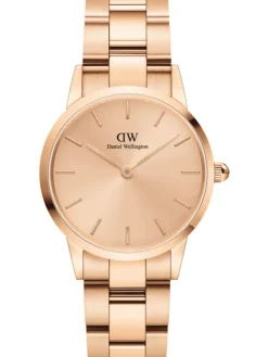 Daniel Wellington Damenuhren-Iconic Unitone, rosé 28mm DW00100401