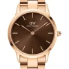 Daniel Wellington Herrenuhren | Damenuhren-Iconic Link Amber 36 DW00100461
