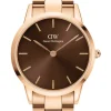 Daniel Wellington Herrenuhren-Iconic Link Amber 40 DW00100460
