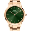 Daniel Wellington Damenuhren-Iconic Link Emerald DW00100420