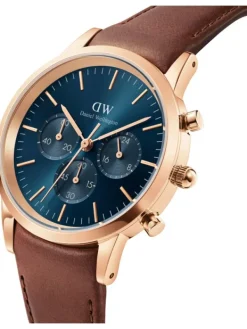 Daniel Wellington Herrenuhren-Iconic Chronograph St. Mawes Arctic roségoldf. DW00100639