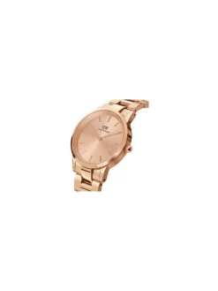 Daniel Wellington Damenuhren-Iconic Unitone, rosé 28mm DW00100401