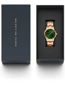 Daniel Wellington Damenuhren-Iconic Link Emerald DW00100420