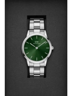 Daniel Wellington Herrenuhren | Damenuhren-Iconic Link Emerald DW00100427
