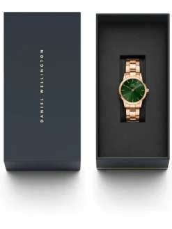 Daniel Wellington Damenuhren-Iconic Link Emerald DW00100421