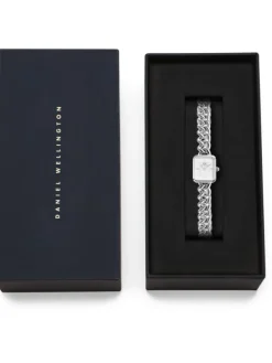 Daniel Wellington Damenuhren-Jolie Chain silberf. DW00100834