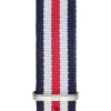 Daniel Wellington Uhrenarmbänder | Zubehör-Original DW Uhrenarmband - Canterbury Nato, gold, 18 mm DW00200051