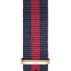 Daniel Wellington Uhrenarmbänder | Zubehör-Original DW Uhrenarmband - Oxford Nato, rosé, 18 mm DW00200029