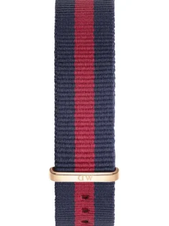 Daniel Wellington Uhrenarmbänder | Zubehör-Original DW Uhrenarmband - Oxford Nato, rosé, 18 mm DW00200029