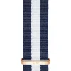 Daniel Wellington Uhrenarmbänder | Zubehör-Original DW Uhrenarmband - Glasgow Nato, rosé, 18 mm DW00200031