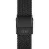 Daniel Wellington Uhrenarmbänder | Zubehör-Original DW Uhrenarmband - Ashfield, Milanese schwarz DW002003-Ashfield