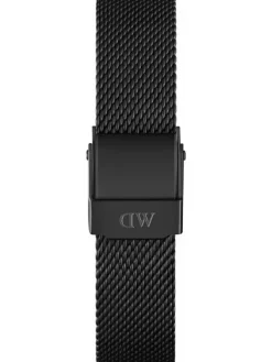 Daniel Wellington Uhrenarmbänder | Zubehör-Original DW Uhrenarmband - Ashfield, Milanese schwarz DW002003-Ashfield