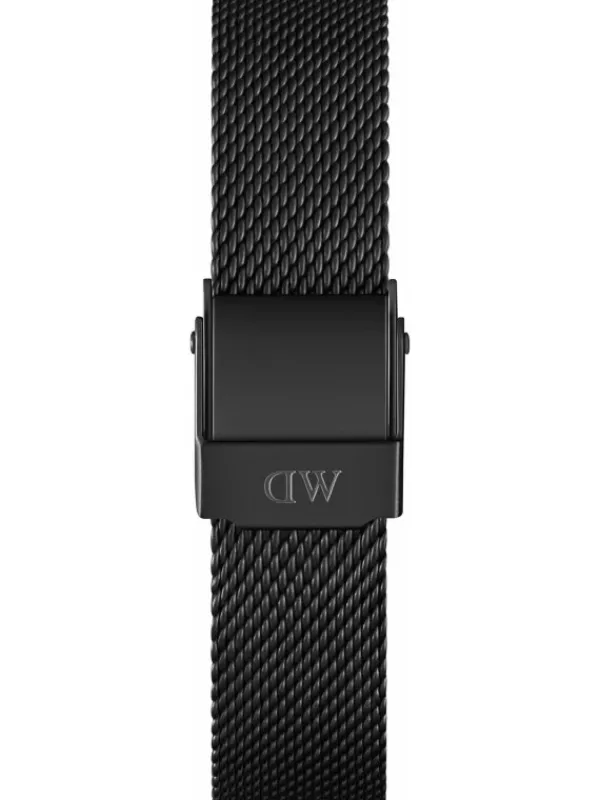 Daniel Wellington Uhrenarmbänder | Zubehör-Original DW Uhrenarmband - Ashfield, Milanese schwarz DW002003-Ashfield