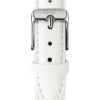 Daniel Wellington Uhrenarmbänder | Zubehör-Original DW Uhrenarmband - Bondi weiß, silber, 14 mm DW00200162
