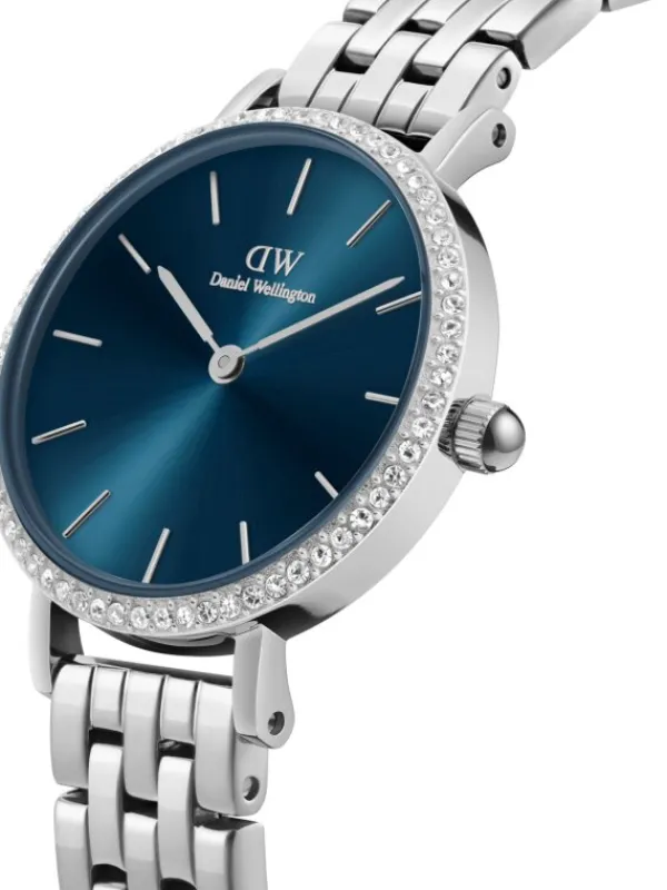 Daniel Wellington Damenuhren-Petite Lumine Kristall Blau 28mm DW00100664