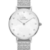 Daniel Wellington Damenuhren-Petite Lumine Pressed Piano Sterling 28mm DW00100592