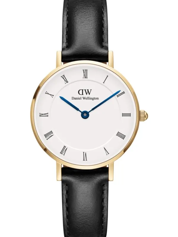 Daniel Wellington Damenuhren-PETITE Roman numerals 28 Sheffield G White DW00100686
