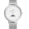 Daniel Wellington Damenuhren-PETITE MOONPHASE Milanese DW00100772