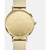 Daniel Wellington Damenuhren-Petite Reflection goldf. 28mm DW00100797