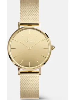 Daniel Wellington Damenuhren-Petite Reflection goldf. 28mm DW00100797