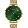 Daniel Wellington Damenuhren-Petite Emerald 28 Green DW00100479
