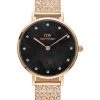 Daniel Wellington Damenuhren-Petite Lumine Pressed Piano Melrose 28mm DW00100591