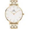 Daniel Wellington Damenuhren-PETITE LINK EVERGOLD DW00100614