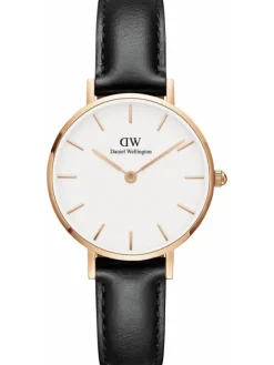 Daniel Wellington Damenuhren-Petite Sheffield rosé 28mm white DW00100230
