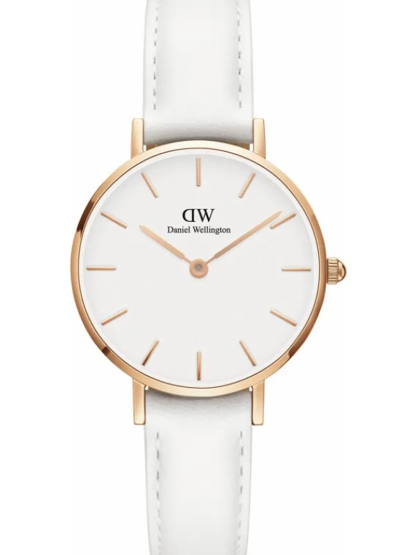 Daniel Wellington Damenuhren-Petite Bondi Rose 28mm Weiß DW00100249