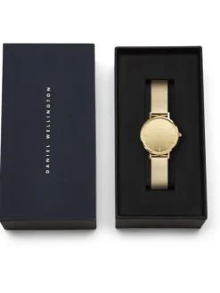 Daniel Wellington Damenuhren-Petite Reflection goldf. 28mm DW00100797