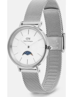 Daniel Wellington Damenuhren-PETITE MOONPHASE Milanese DW00100772
