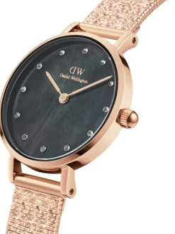Daniel Wellington Damenuhren-Petite Lumine Pressed Piano Melrose 28mm DW00100591