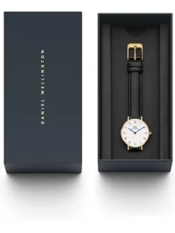 Daniel Wellington Damenuhren-PETITE Roman numerals 28 Sheffield G White DW00100686