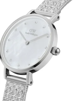Daniel Wellington Damenuhren-Petite Lumine Pressed Piano Sterling 28mm DW00100592