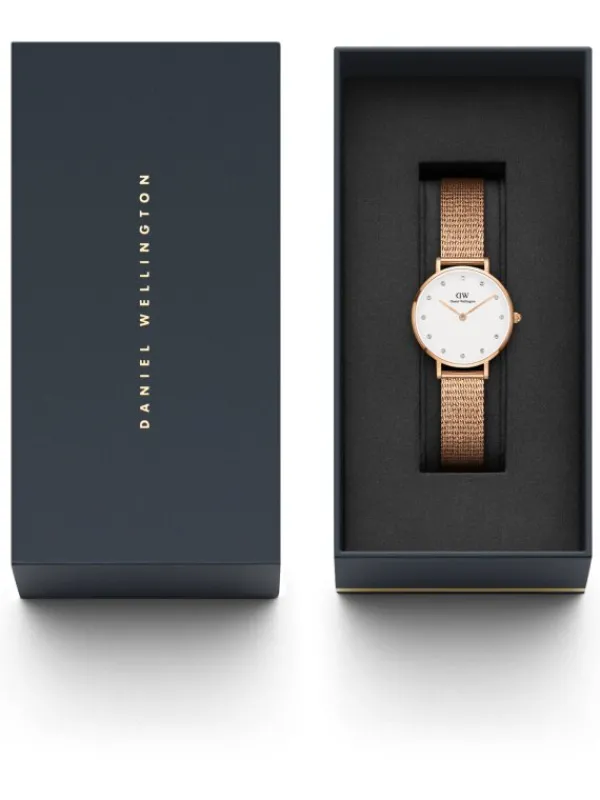 Daniel Wellington Damenuhren-Petite Lumine Pressed Melrose 28 mm DW00100528