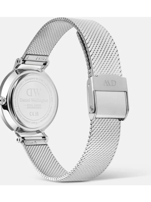 Daniel Wellington Damenuhren-Petite Reflection Silver 28mm DW00100796