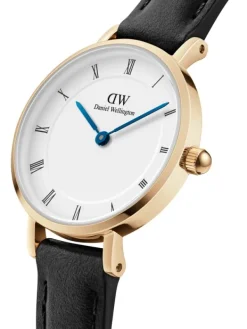 Daniel Wellington Damenuhren-PETITE Roman numerals 28 Sheffield G White DW00100686